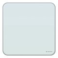 U Brands Cubicle Glass Dry Erase Board, 12 x 12, White 3690U00-01